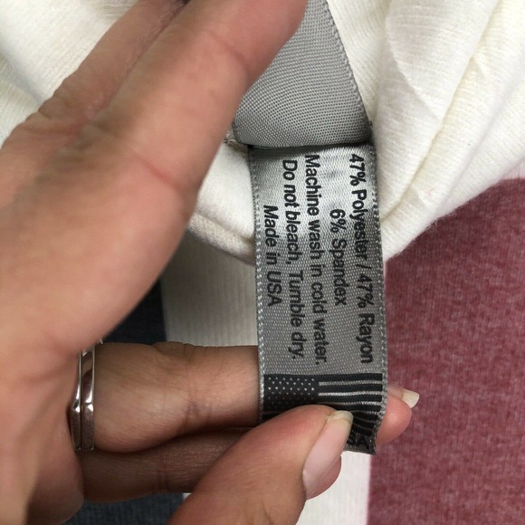 Go Couture turtleneck tunic top Size L Geo Print - Picture 4 of 6